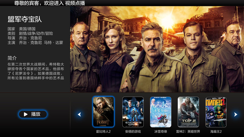 有線電視點(diǎn)播電影簡介